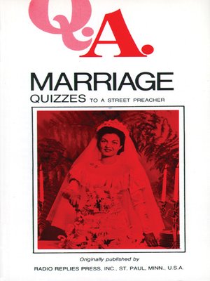 cover image of Marriage Quizzes